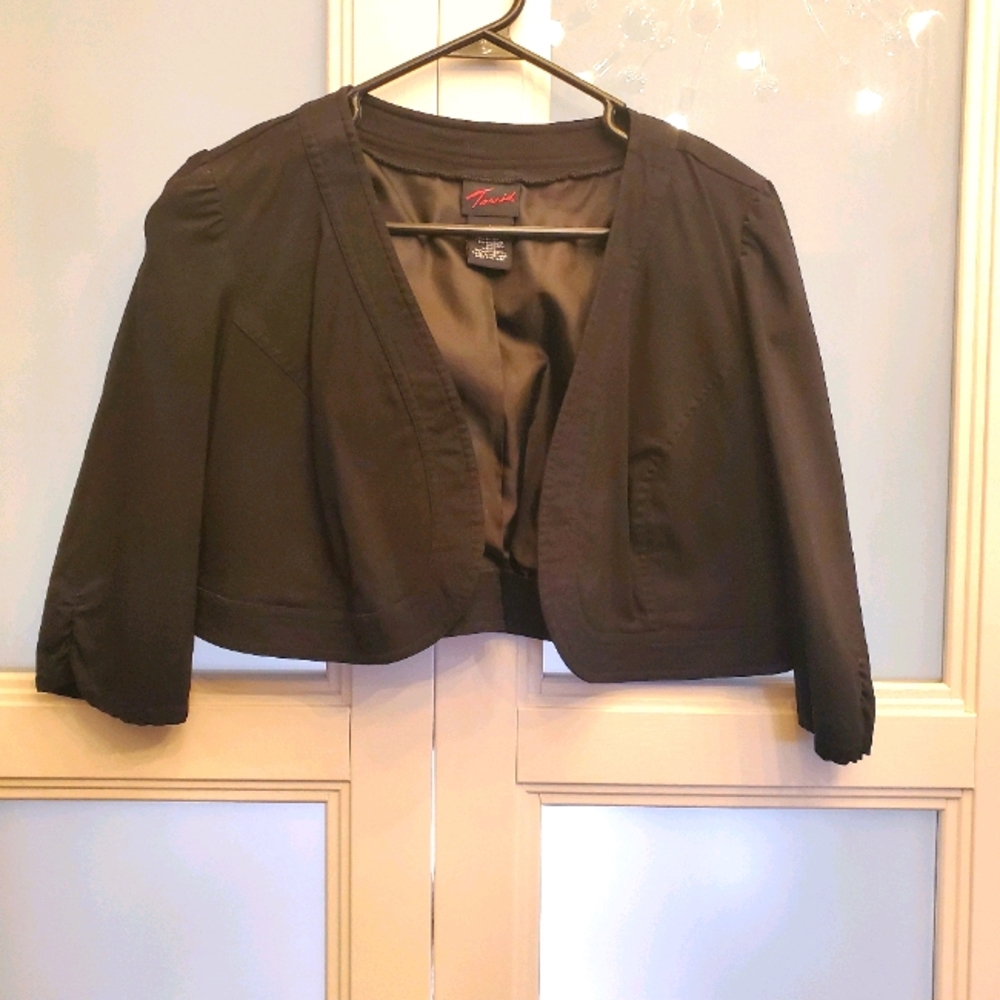Torrid crop jacket